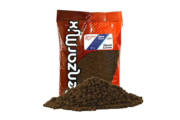 Csak ma BENZAR MIX AQUA GARANT PELLET CLASSIC 2,5MM 800GR