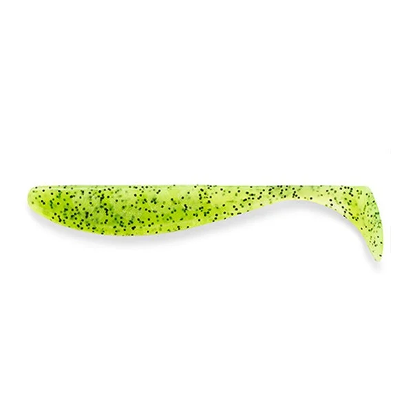 FISHUP_WIZZLE SHAD 5" (4PCS.), 055 - CHARTREUSE/BLACK Kedvezményes ár