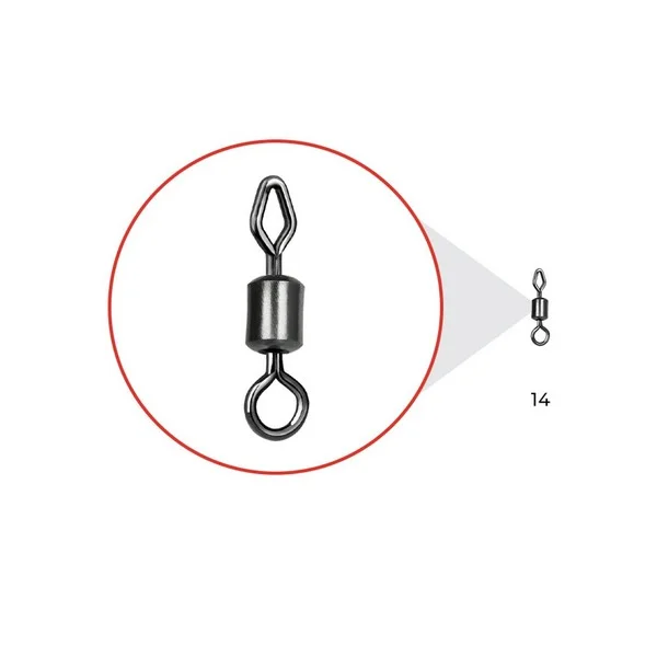Vedd meg online NYTRO CONNEX MIXED-EYE MINI FEEDER SWIVEL 14