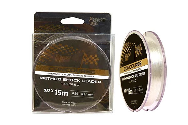 BENZAR CONCOURSE METHOD SHOCK LEADER 0,23-0,50 10X15M Biztonságos fizetés