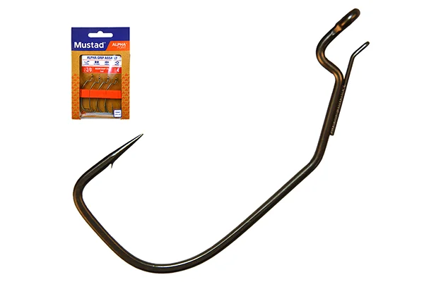 MUSTAD ALPHA-GRIP ASSAULT TITANX 3/1 4DB/CS Expressz kézbesítés