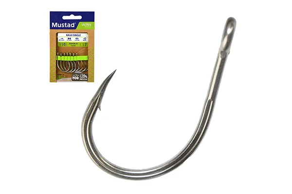 MUSTAD KAIJU SINGLE RING TITAN STEEL 5/0 5DB/CS Akció