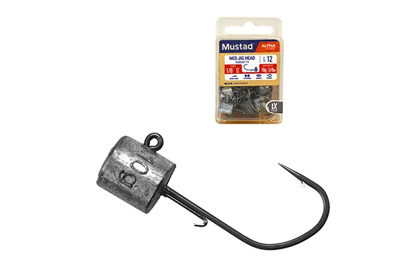 MUSTAD NED JIG HEAD 10G TITANX 1/0 8G 15DB/CS Outlet