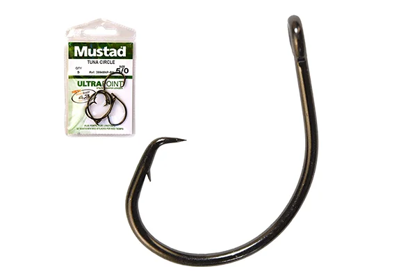 MUSTAD TUNA CIRCLE HOOKS 10/0 3DB/CSOMAG Kedvezmény