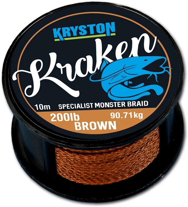 Kiárusítás KRAKEN MONSTER BRAID 200LBS 10M BROWN
