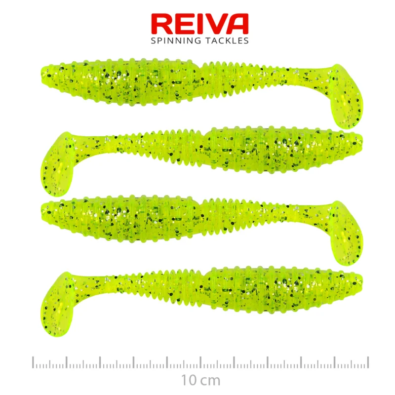 Vásárlói kedvenc ZANDER POWER SHAD 10CM 4DB/CS (POPPY GREEN)