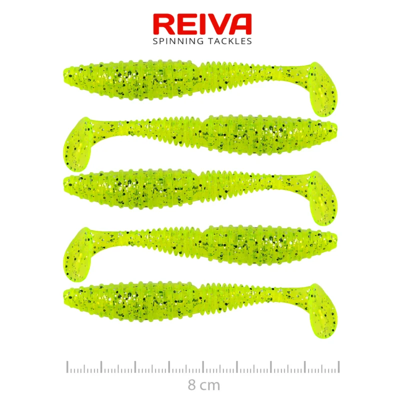 Különleges ajánlat ZANDER POWER SHAD 8CM 5DB/CS (POPPY GREEN)