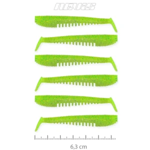 IMPULSE SHAD 6.3CM 6DB/CS (FLASH CHARTREUSE) AKCIÓ -50% Azonnali szállítás