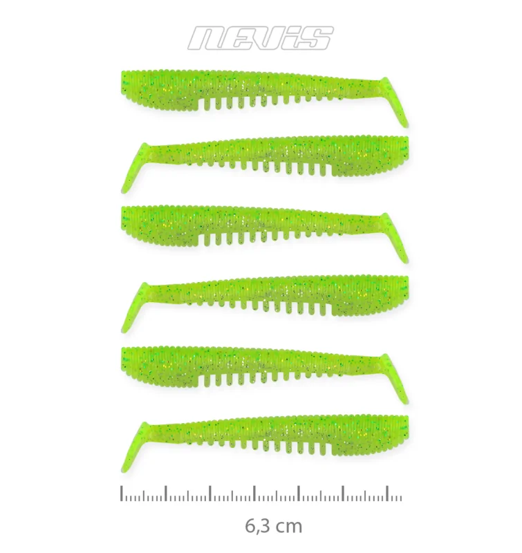 IMPULSE SHAD 6.3CM 6DB/CS (FLASH CHARTREUSE) AKCIÓ -50% Azonnali szállítás