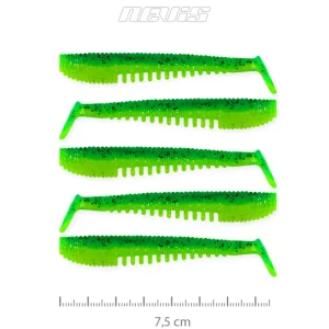 IMPULSE SHAD 7.5CM 5DB/CS (POISON GREEN) AKCIÓ -50% Különleges ajánlat