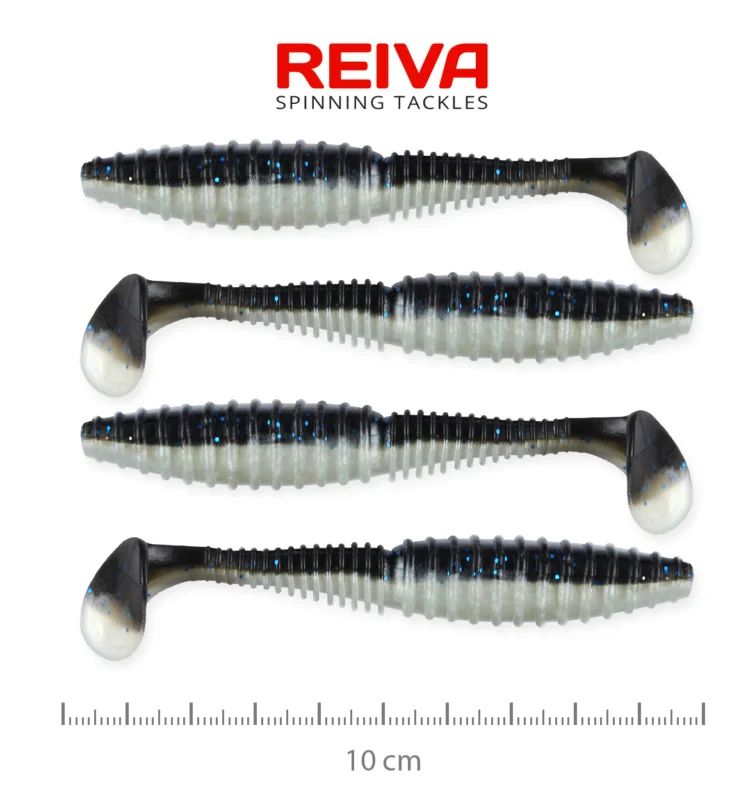 Szezonális akció ZANDER POWER SHAD 10CM 4DB/CS (BLEAK)