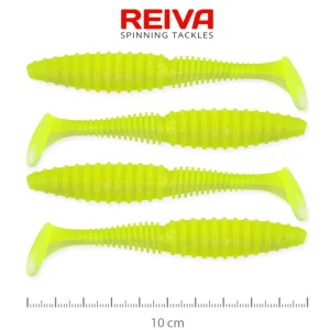 Árcsökkenés ZANDER POWER SHAD 10CM 4DB/CS (FLASH LEMONADE)