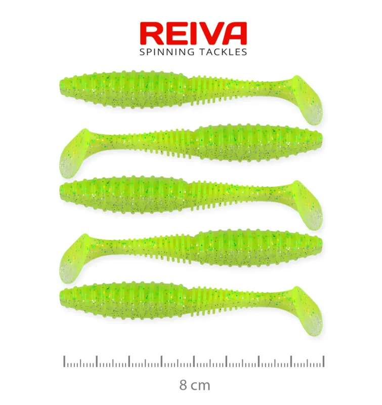 Korlátozott ajánlat ZANDER POWER SHAD 8CM 5DB/CS (FLASH CHARTREUSE)