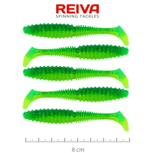 ZANDER POWER SHAD 8CM 5DB/CS (POISON GREEN) Akciós ár