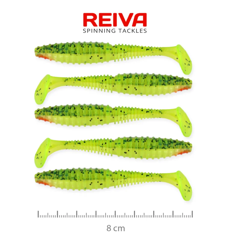 Vásárlói kedvenc ZANDER POWER SHAD 8CM 5DB/CS (WATERMELON)