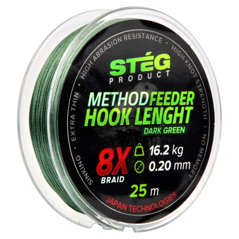 STÉG METHOD FEEDER ELŐKEZSINÓR 0.16MM 25M Bestseller