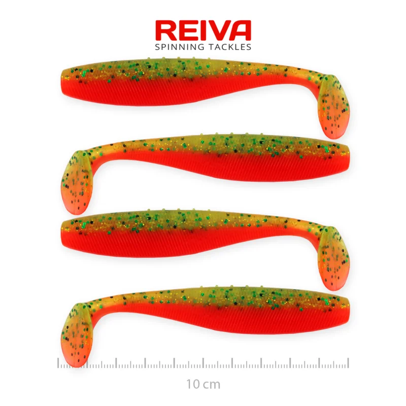 FLAT MINNOW SHAD 10CM 4DB/CS (CRAZY TOMATO) Olcsóbb
