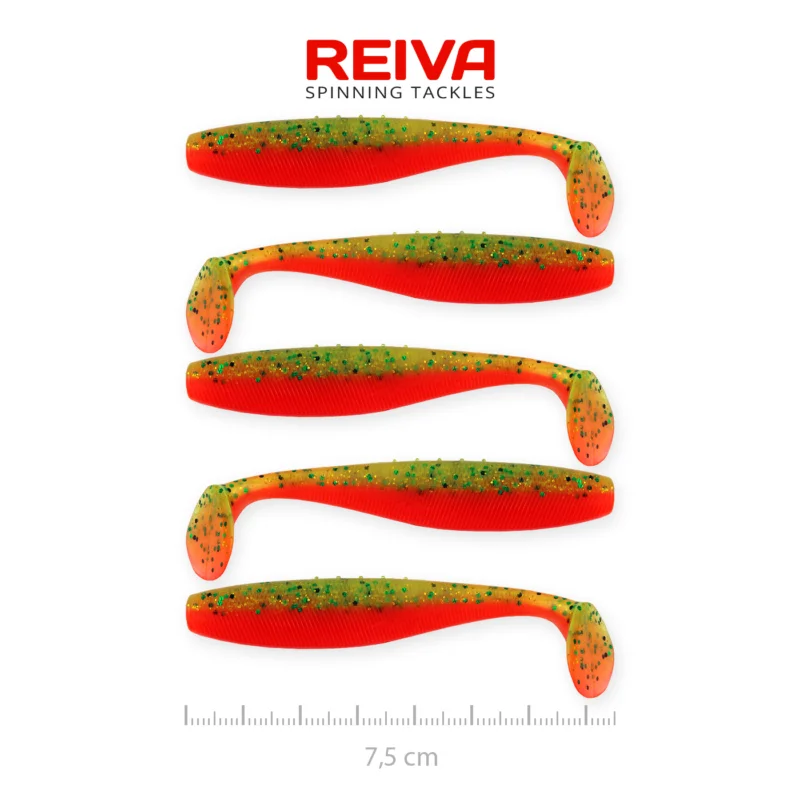 Exkluzív ajánlat FLAT MINNOW SHAD 7,5CM 5DB/CS (CRAZY TOMATO)