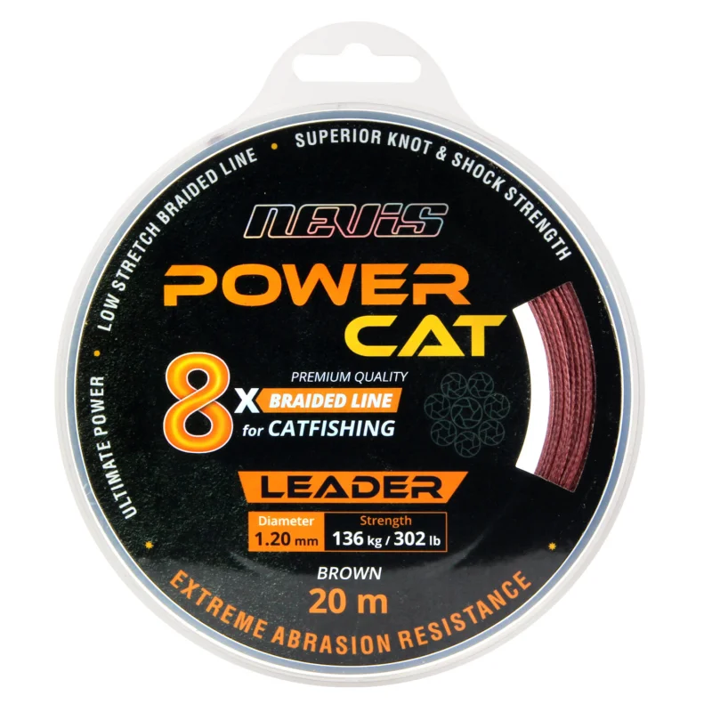 Árengedmény POWERCAT BRAID LEADER X8 20M 1,00MM