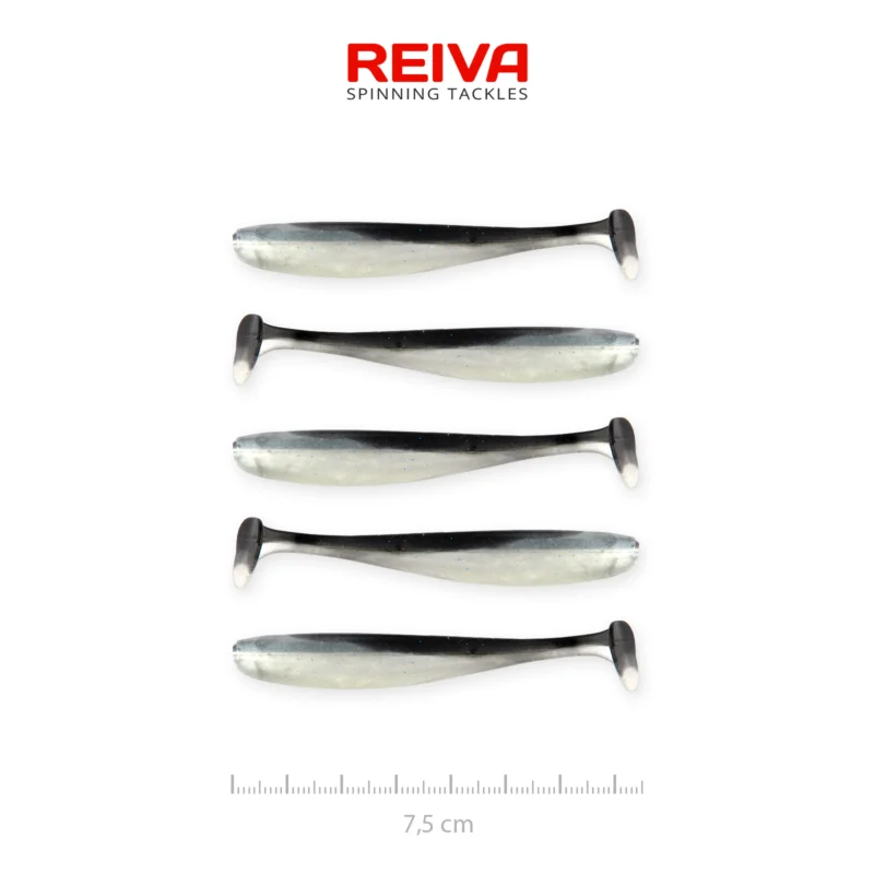 FLASH SHAD 7.5CM 5DB/CS (BLEAK) Végkiárusítás