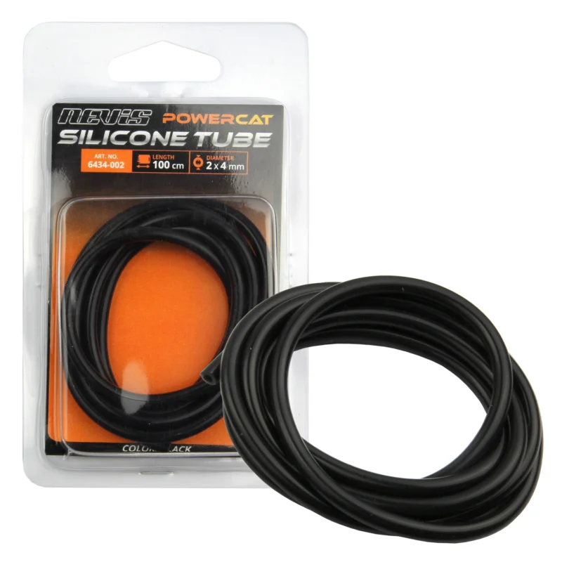 Vedd meg online SZILIKONCSŐ FEKETE 100 CM 4 MM