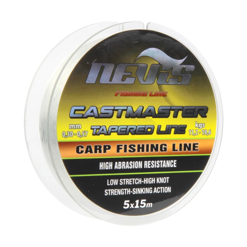 CASTMASTER TAPERED LINE 5X15M 0.23-0.57MM Olcsó