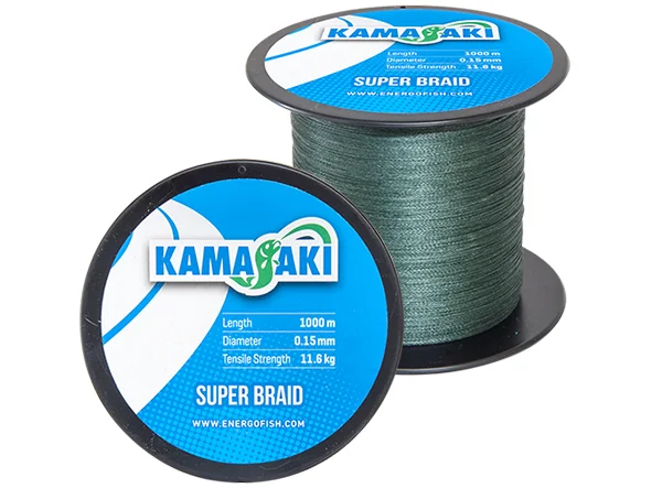 Nézd meg most KAMASAKI SUPER BRAID 1000M 0,25MM