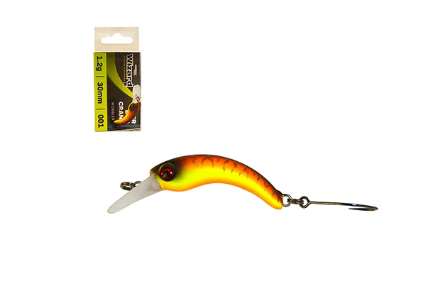 Olcsó WIZARD VIPER BUG CRANK WOBBLER 1,2G 001 3 CM