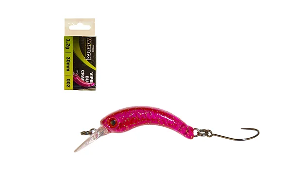 Bestseller WIZARD VIPER BUG CRANK WOBBLER 1,2G 002 3 CM