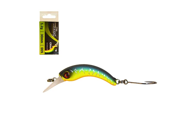 Csak ma WIZARD VIPER BUG CRANK WOBBLER 1,2G 005 3 CM