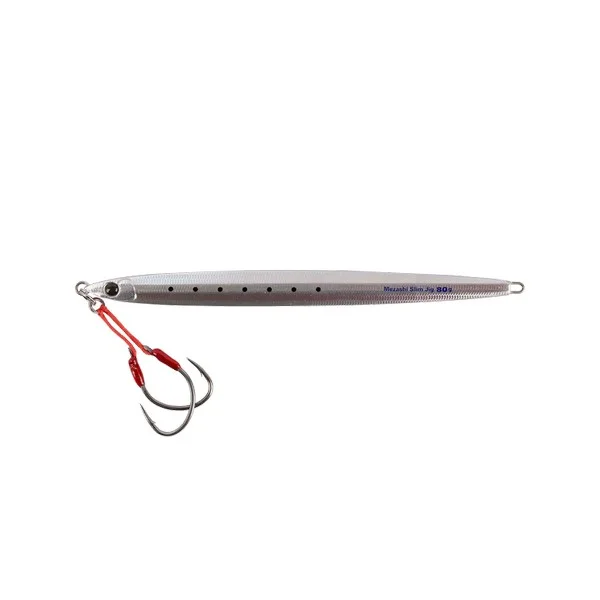 Népszerű MUSTAD MEZASHI SLIM JIG 220MM 8.7" 200G 7.1OZ 004 SHIRASU GLOW