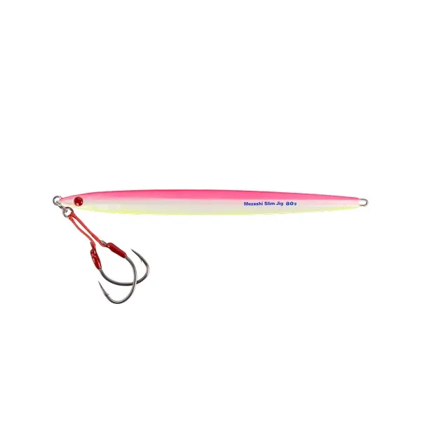 Rendeld meg most MUSTAD MEZASHI SLIM JIG 220MM 8.7" 200G 7.1OZ 006 GLOW PINK