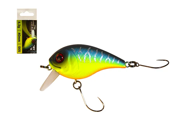 Expressz szállítás WIZARD CHUBBY CRANK WOBBLER 005 4,3G 4 CM