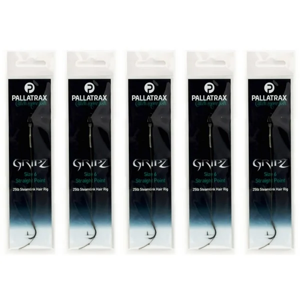PALLATRAX GRIPZ STRAIGHT POINT HAIR RIGS SIZE 8 15LB STEAMLINK Kedvezményes ár