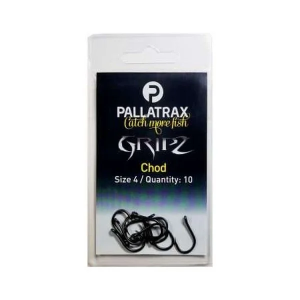 Szezonális akció PALLATRAX GRIPZ CHOD HOOKS (10) SIZE 6