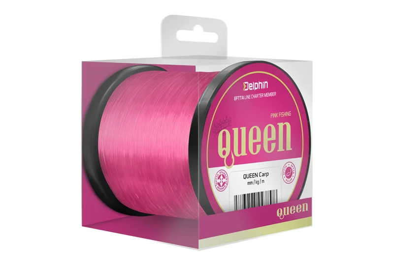 DELPHIN QUEEN CARP / RÓZSASZÍN 0,30MM 6,8KG 600M Expressz szállítás