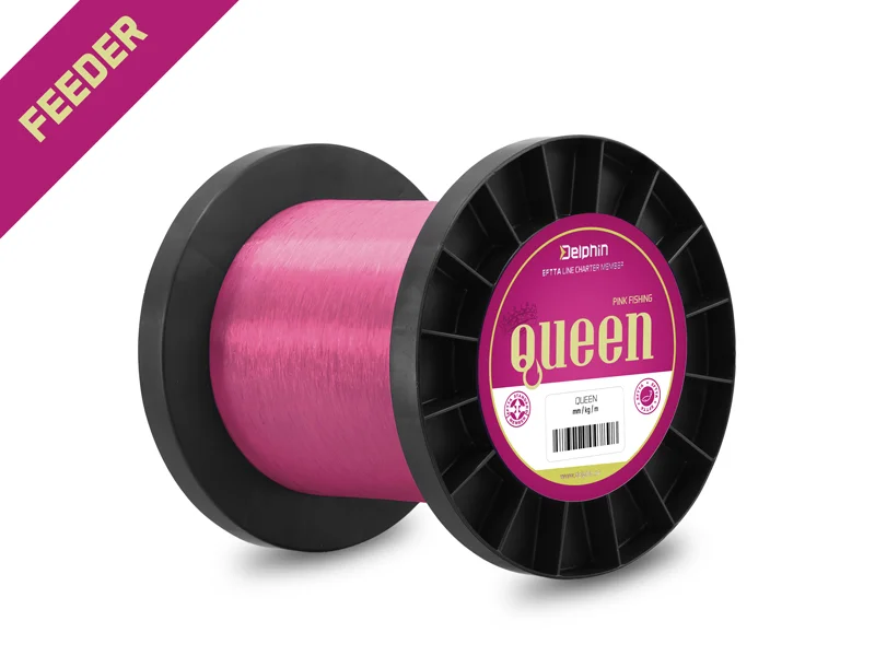 Árcsökkenés DELPHIN QUEEN FEEDER / RÓZSASZÍN 0,18MM 2,7KG 5000M