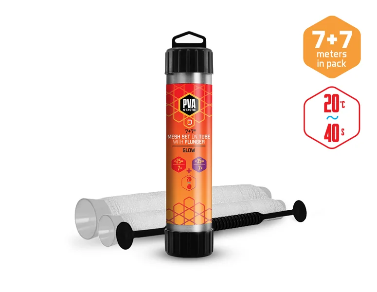 Biztonságos fizetés DELPHIN PVA N TASTIC HÁLÓ SZETT 2 AZ 1 -BEN / 7+7M 25MM + 35MM / LASSAN OLDÓDÁS