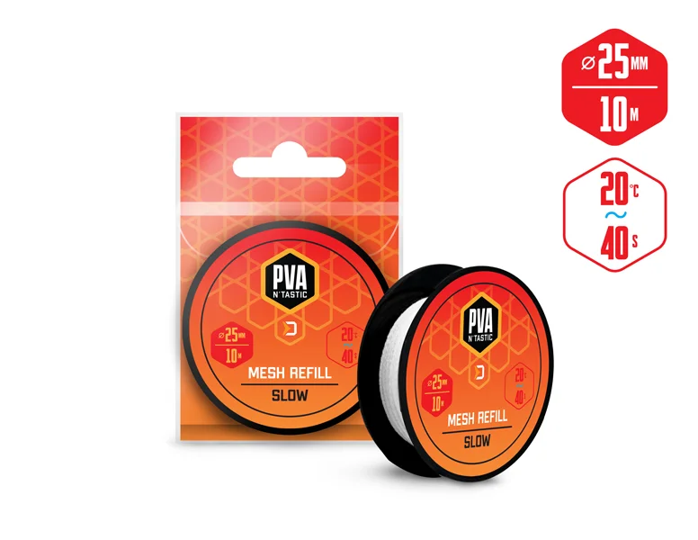 DELPHIN PVA N TASTIC TARTALÉK HÁLÓ / 10M - 25MM 25MM (KESKENY) / LASSAN OLDÓDÁS Alacsony ár