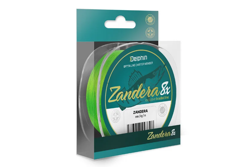 DELPHIN ZANDERA 8 / FLUO ZÖLD 0,18MM 14,6KG 150M Vedd meg online