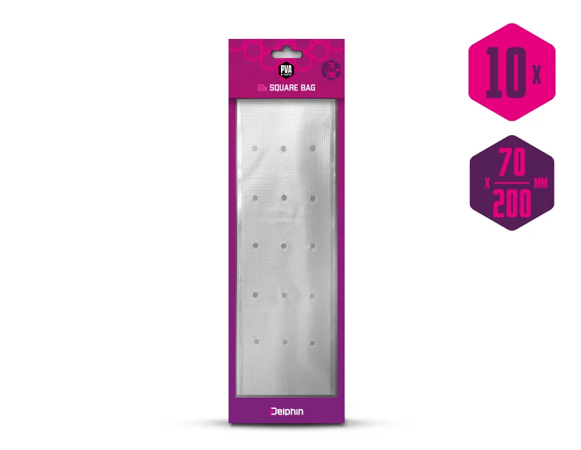 PVA TASAK S LYUKAKKAL RÖGZÍTŐ SZALA.DELPHIN PVA NTASTIC / 10DB 200X70MM Gyors szállítás