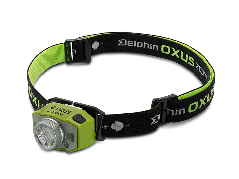 DELPHIN OXUS ZOOM FEJLÁMPA 5W/300LM/1200MAH Vásárlói kedvenc