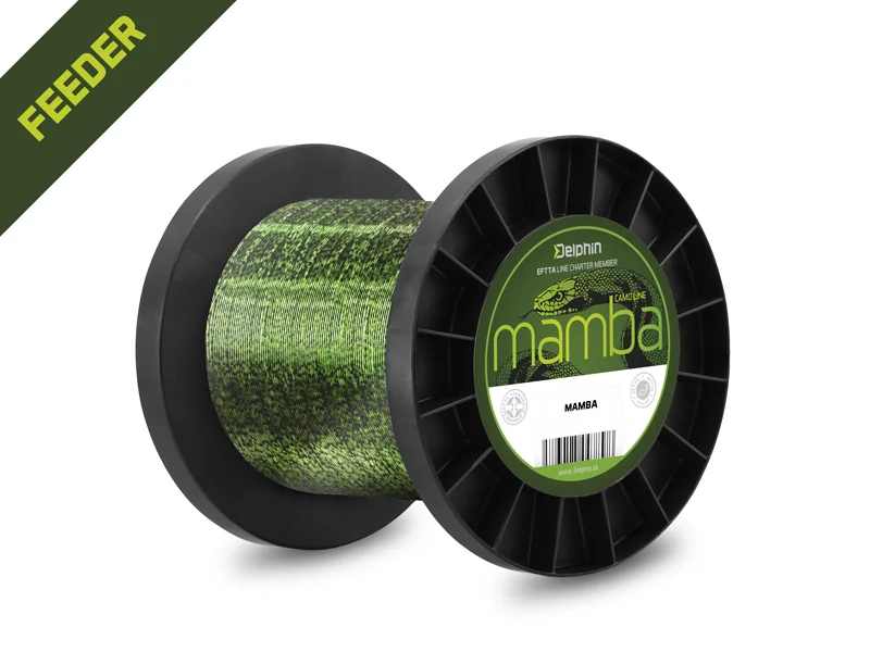 Akció DELPHIN MAMBA FEEDER / KAMUFLÁZS 0,18MM 2,9KG 6000M