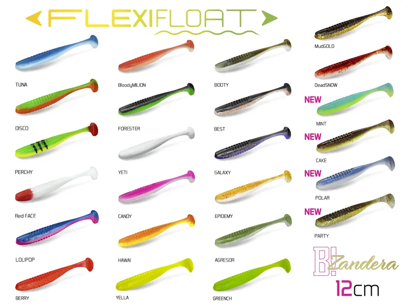Gyors szállítás DUOPACK BOX DELPHIN ZANDERA FLEXIFLOAT UVS / 6X 5DB 12CM/HAWAI