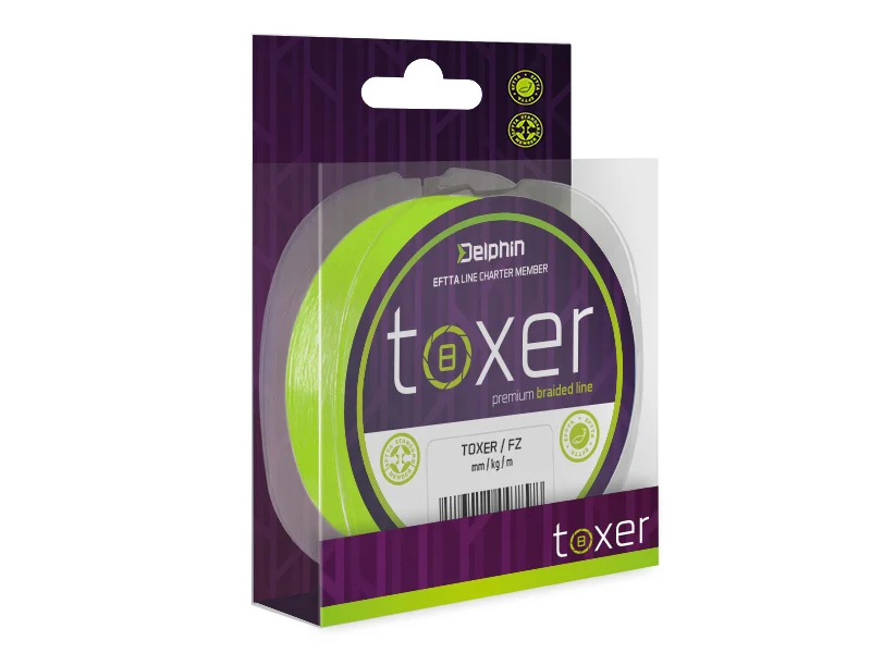 DELPHIN TOXER / FLUO ZÖLD 0,12MM 5,2KG 80M Szezonális akció