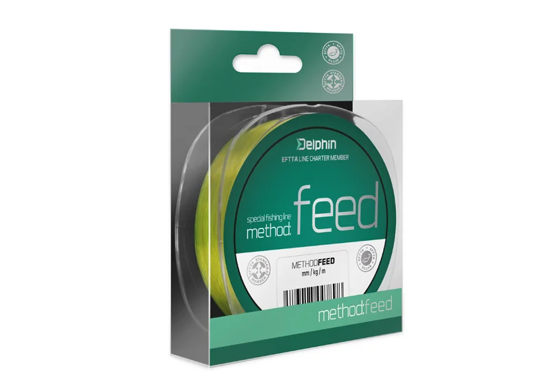 Gyors kiszállítás DELPHIN METHOD FEED SÁRGA 0,28MM 6,5KG 1000M