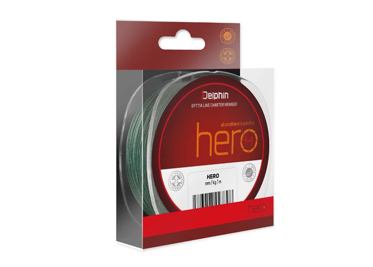 DELPHIN HERO ZÖLD 0,16MM 10,0KG 117M Rendeld meg most