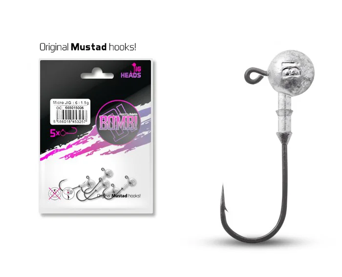 JIG FEJ DELPHIN BOMB! / 5DB 10G-3/0 Szuper akció