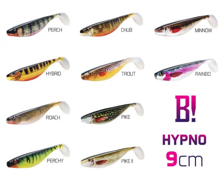 BOMB! GUMIHAL HYPNO / 3DB 9CM/3D PERCH Csak ma