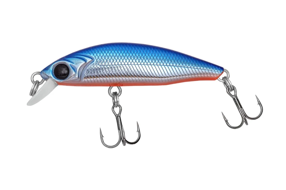 Akció PZ BABY PERCH WOBBLER, 4,5 CM, 3 G, KÉK, LASSAN SÜLLYEDŐ